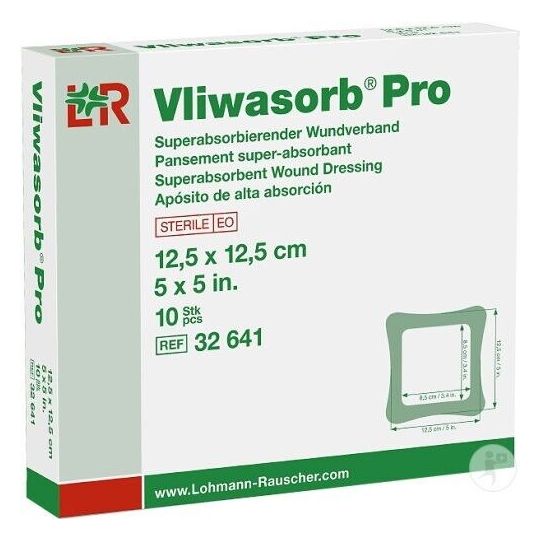 vliwasorb pro dressing 12.5x12.5cm